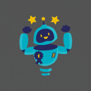 Friendly Tech Robot getting first prize representing our winning team