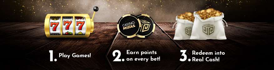 Casino Midas Loyalty Points