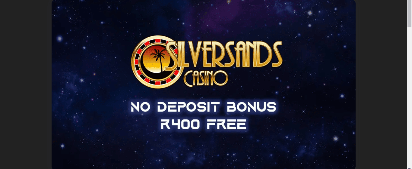 Silver Sands Casino R400 No Deposit Bonus Screenshot