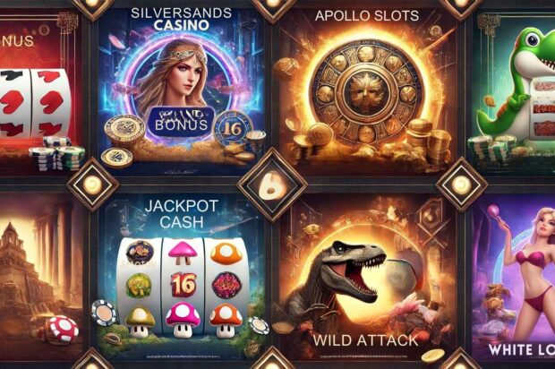 February 2025 Deposit Bonus Offers at SilverSands Casino, Jackpot Cash, White Lotus, and Apollo Slots